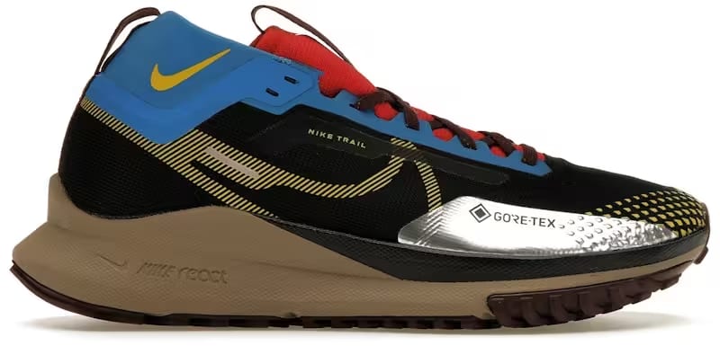 Nike React Pegasus Trail 4 Gore-Tex Black Vivid Sulfur Blue
