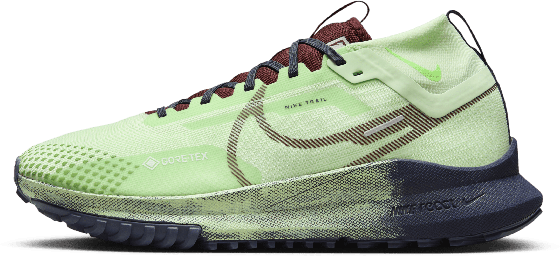 Nike React Pegasus Trail 4 Gore-Tex Vapor Green Thunder Blue