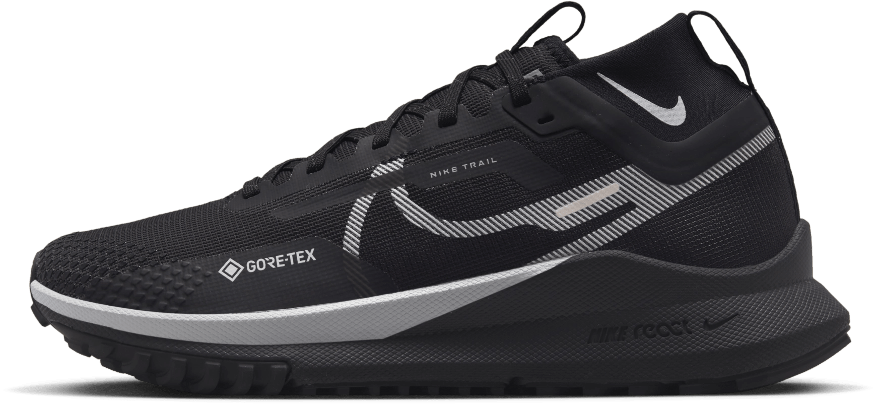 Nike Pegasus Trail 4 Gore-Tex Black Wolf Grey (W)