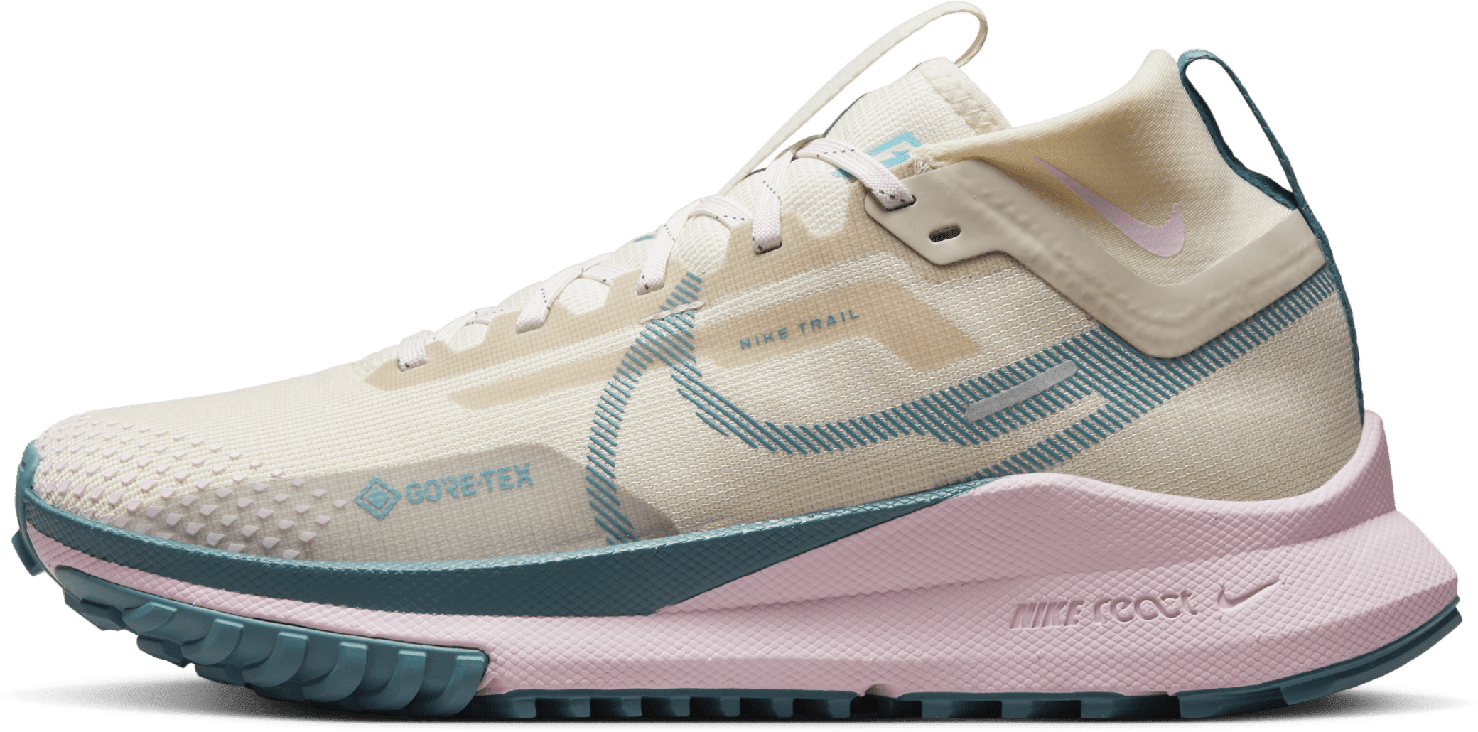 Nike React Pegasus Trail 4 Gore-Tex Sanddrift Pearl Pink (W)