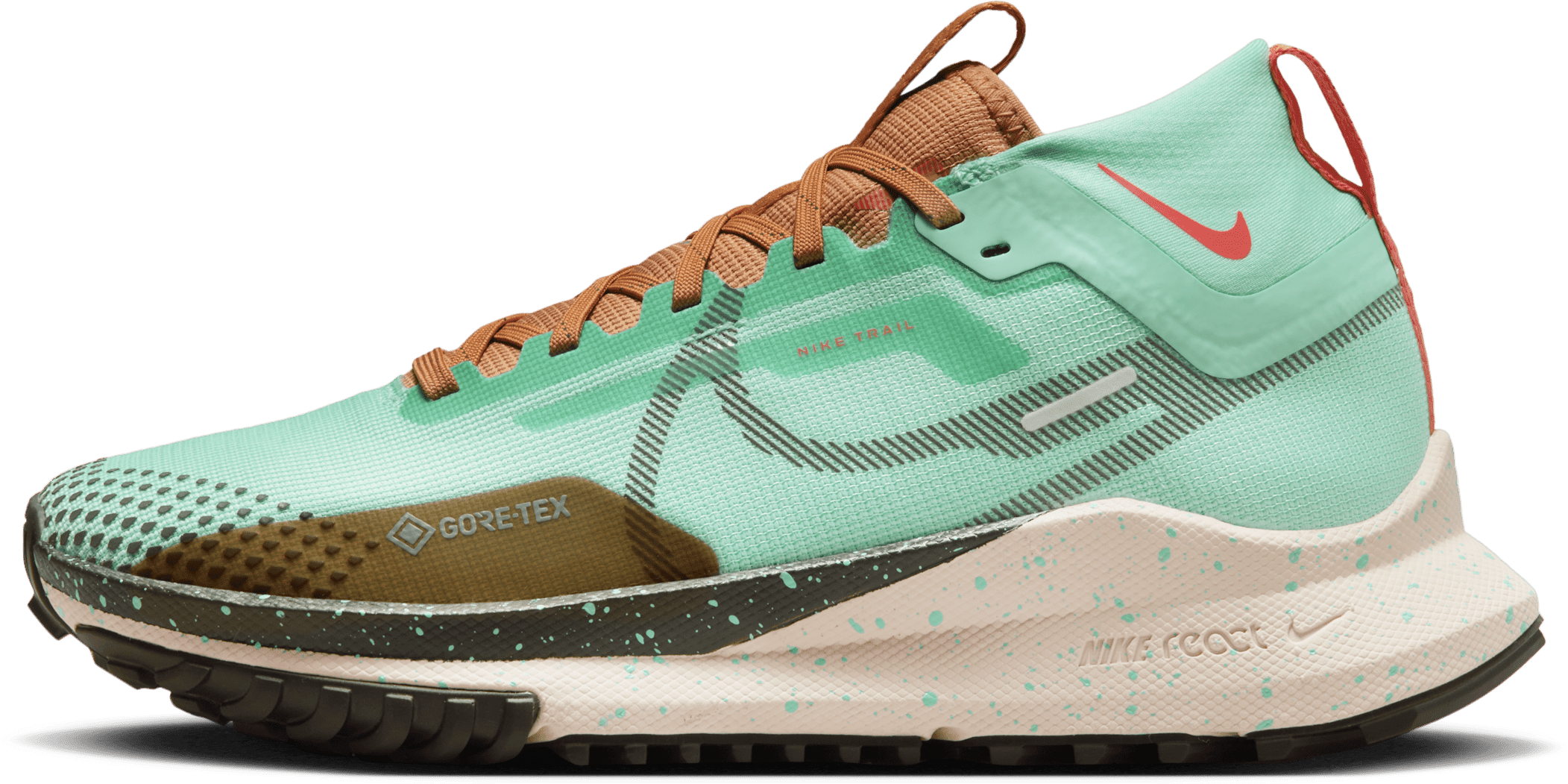 Nike React Pegasus Trail 4 Gore-Tex Emerald Rise Sequoia (Women's)