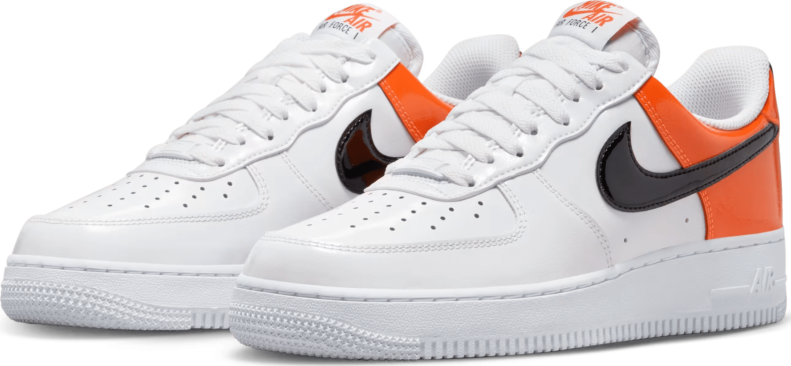 Nike Air Force 1 Low '07 Essential White/Brilliant Orange (W)