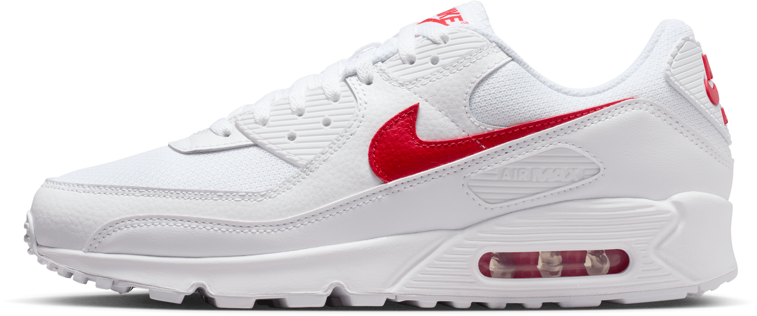 Nike Air Max 90 "White University Red"