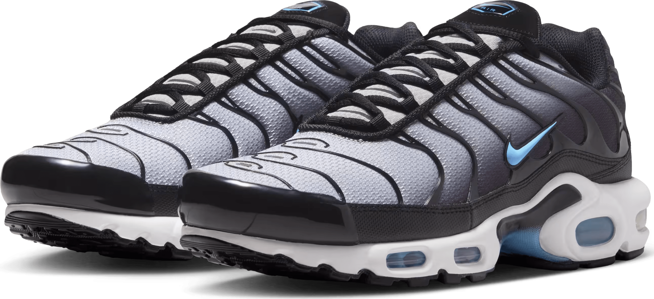 Nike Air Max Plus "Black Light Smoke Grey Football Blue"