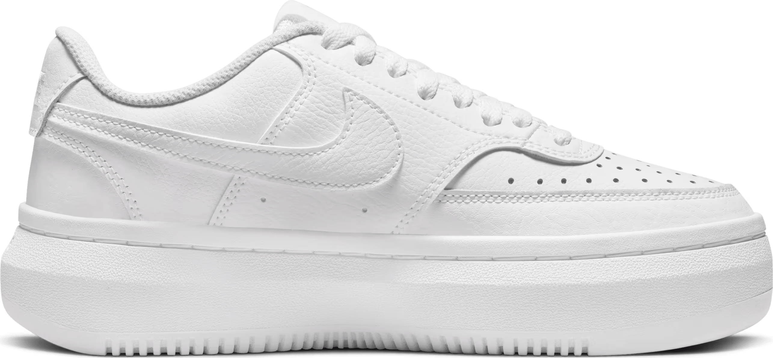 Nike Court Vision Alta Low Triple White (W)