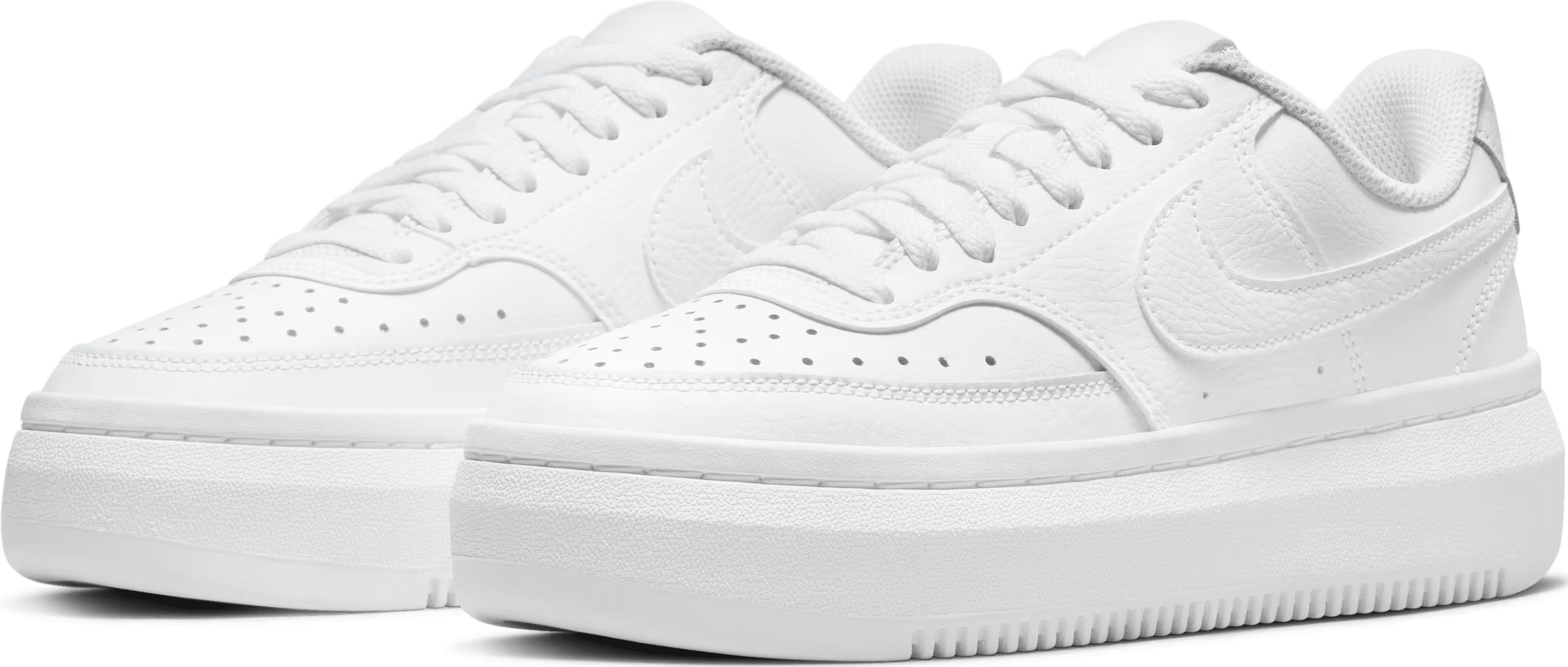 Nike Court Vision Alta Low Triple White (W)