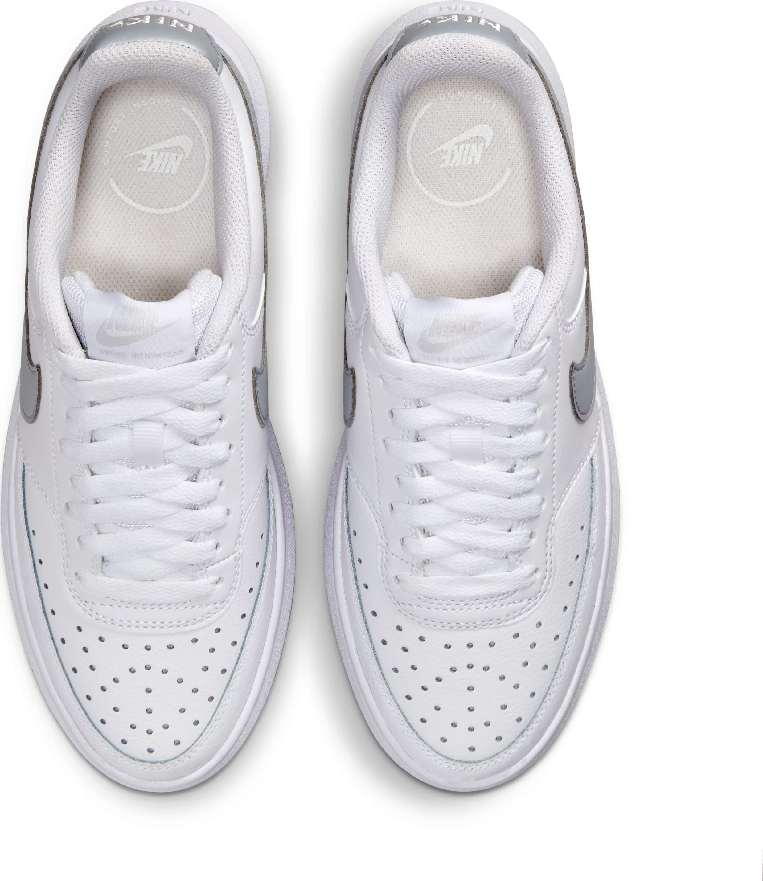 Nike Court Vision Alta Low White Grey (W)