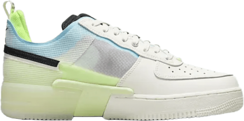 Nike Air Force 1 React Low "White/Lime/Blue"