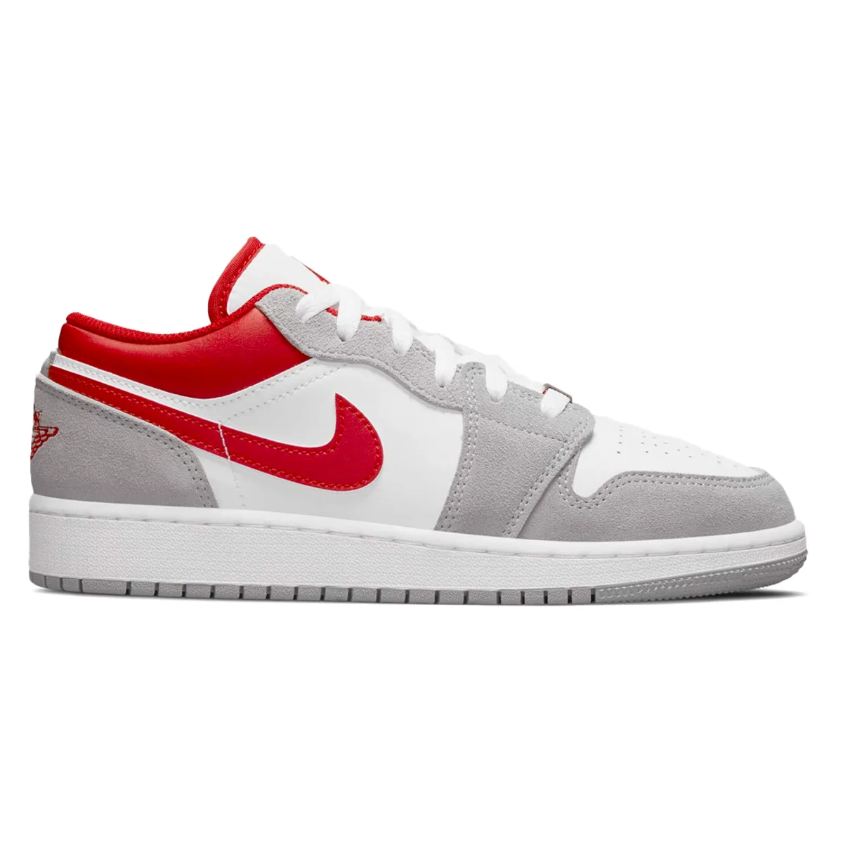 Air Jordan 1 Low SE "Smoke Grey Gym Red" GS