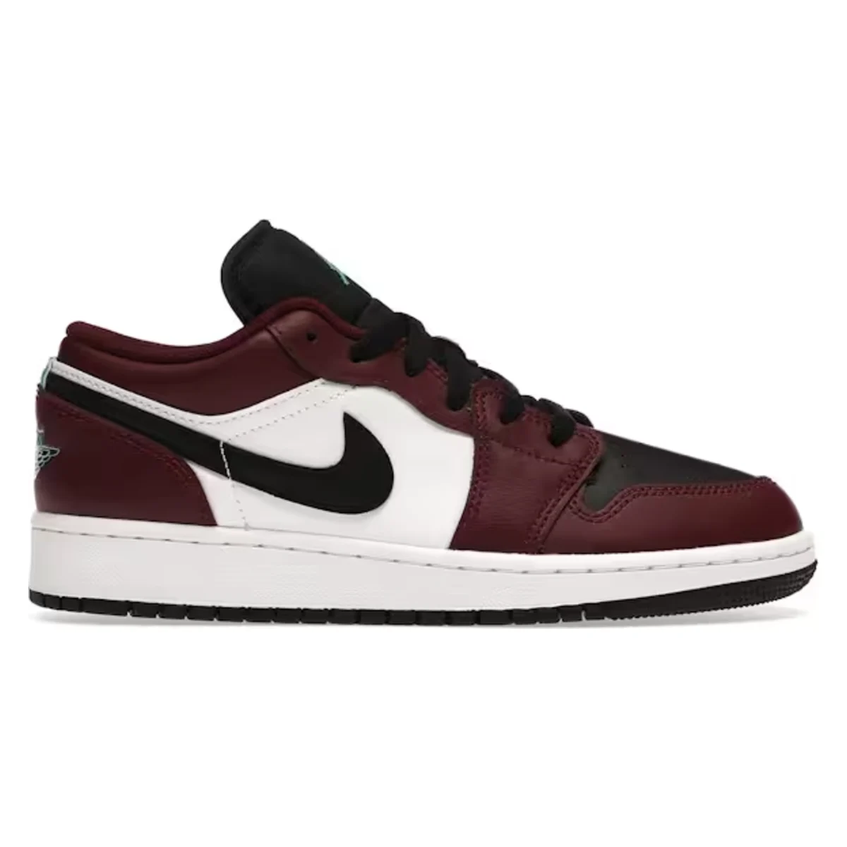 Air Jordan 1 Low SE Dark Beetroot Roma Green (GS)