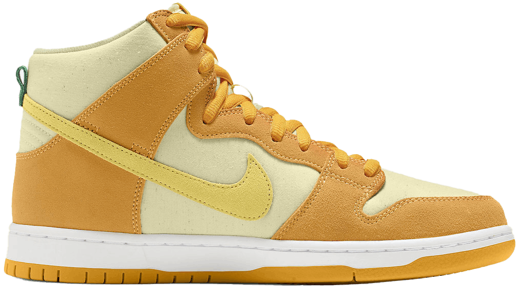 jordan dunks yellow