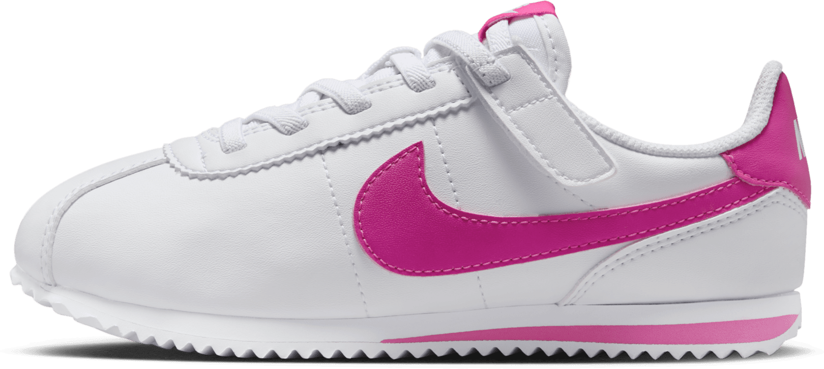Nike Cortez EasyOn White Laser Fuchsia (PS)