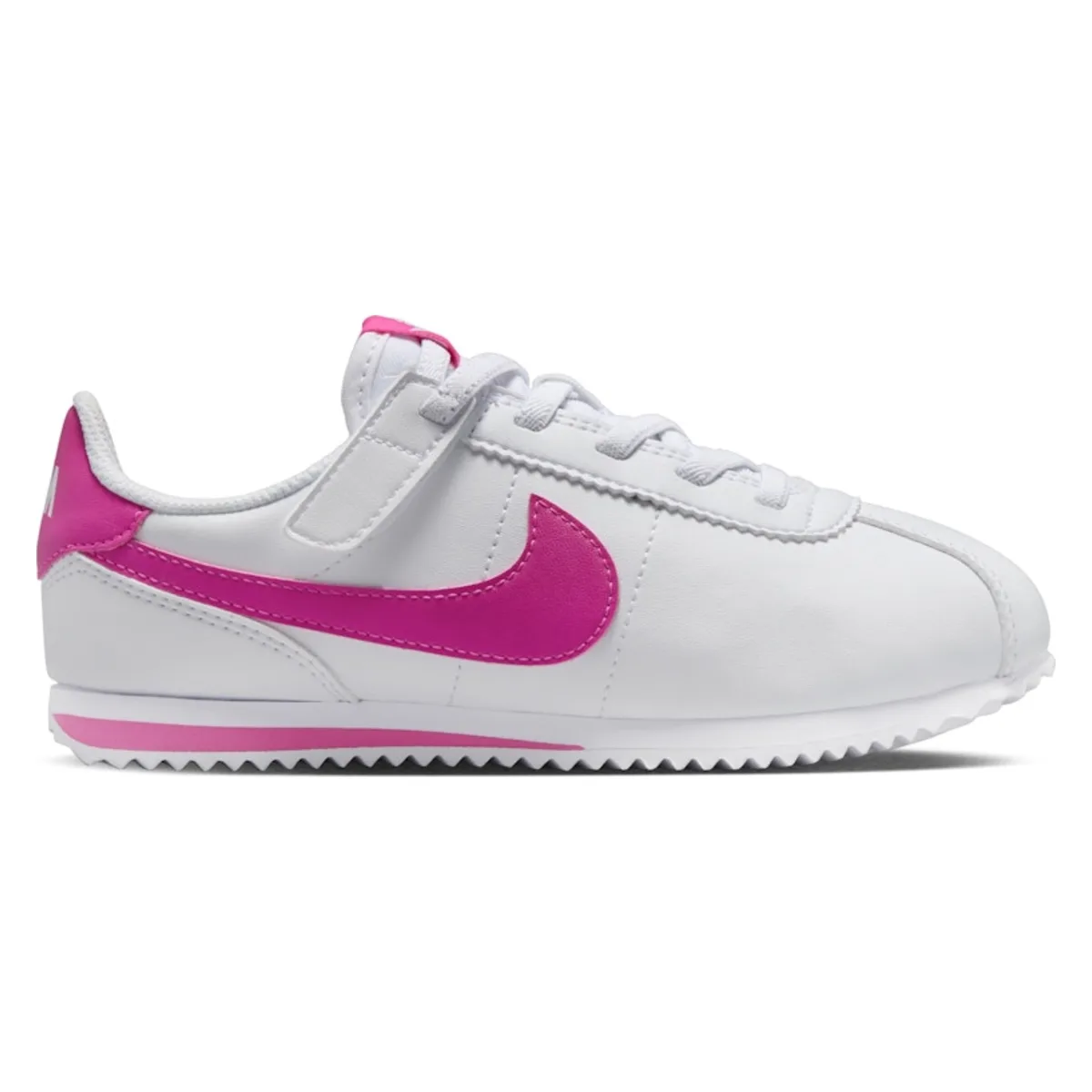 Nike Cortez EasyOn White Laser Fuchsia (PS)