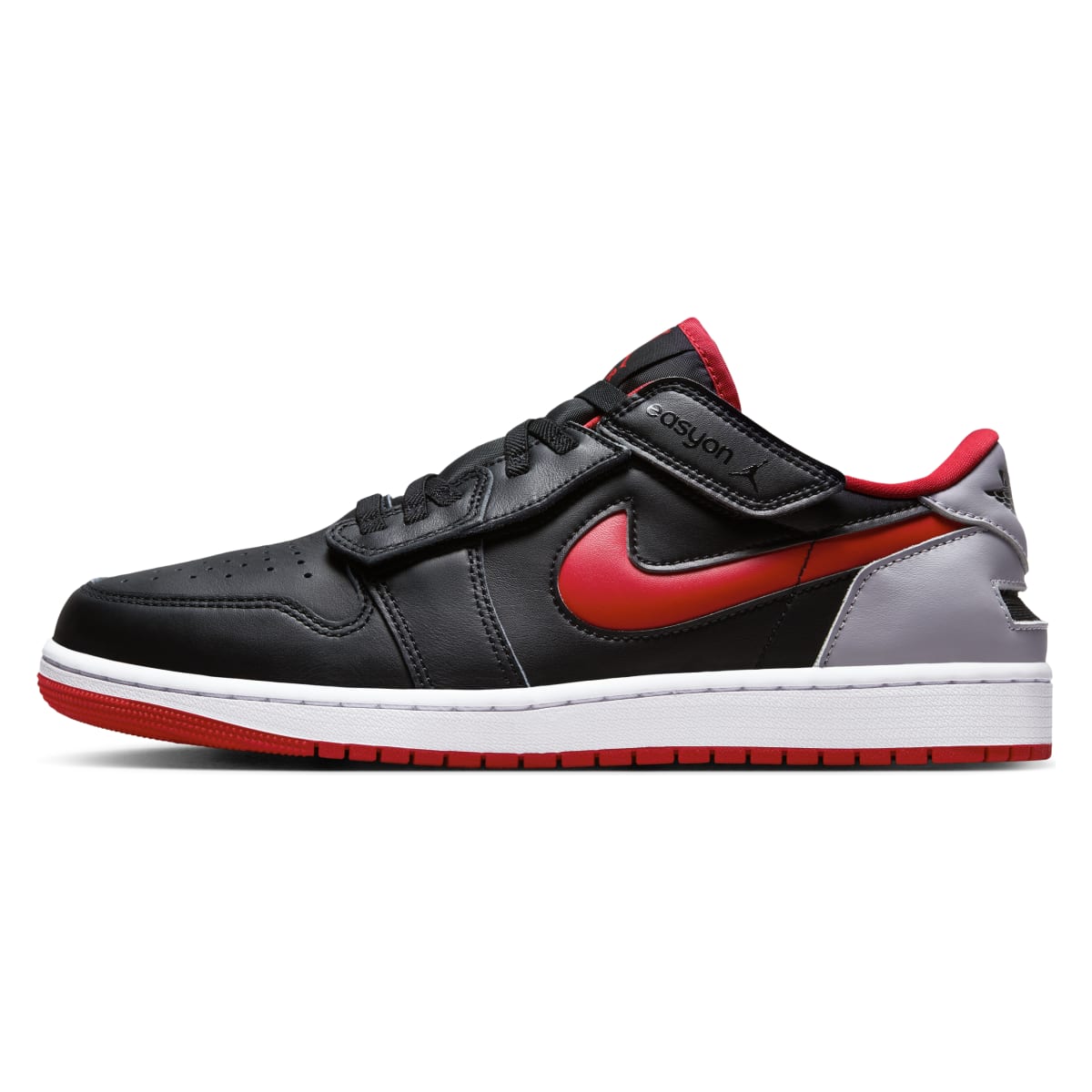 Air Jordan 1 Low FlyEase "Cement Grey/Fire Red"