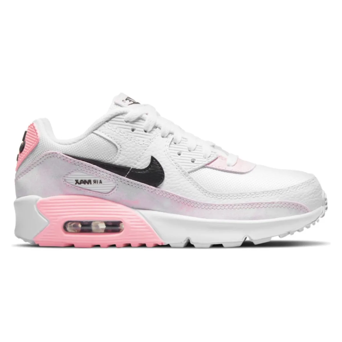Nike Air Max 90 White Pink Tie-Dye (GS)