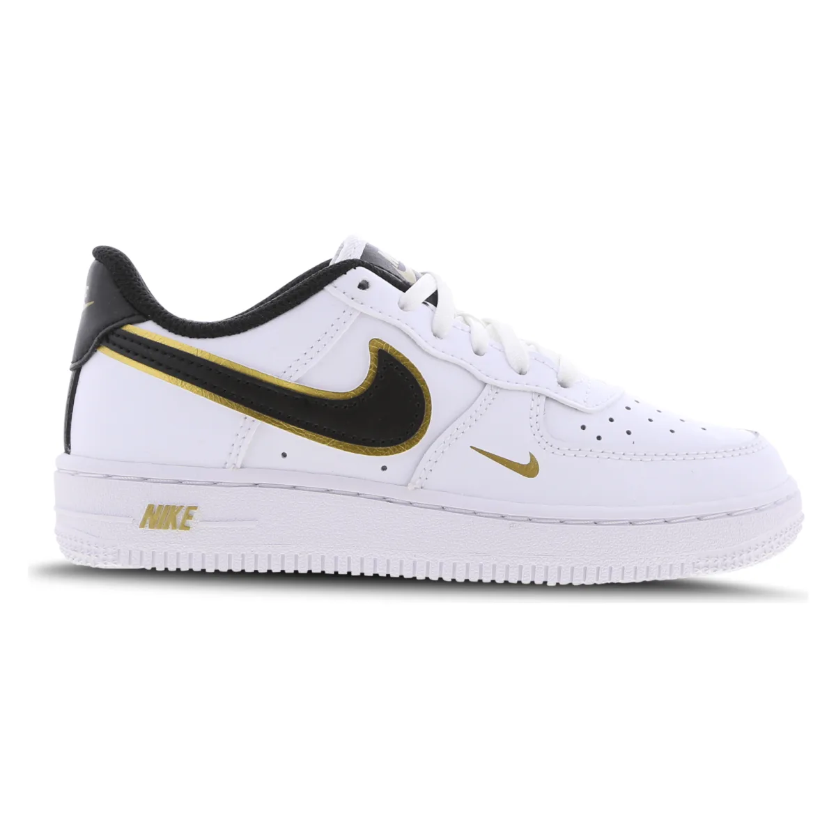 Nike Force 1 LV8 PS "White Metallic Gold"