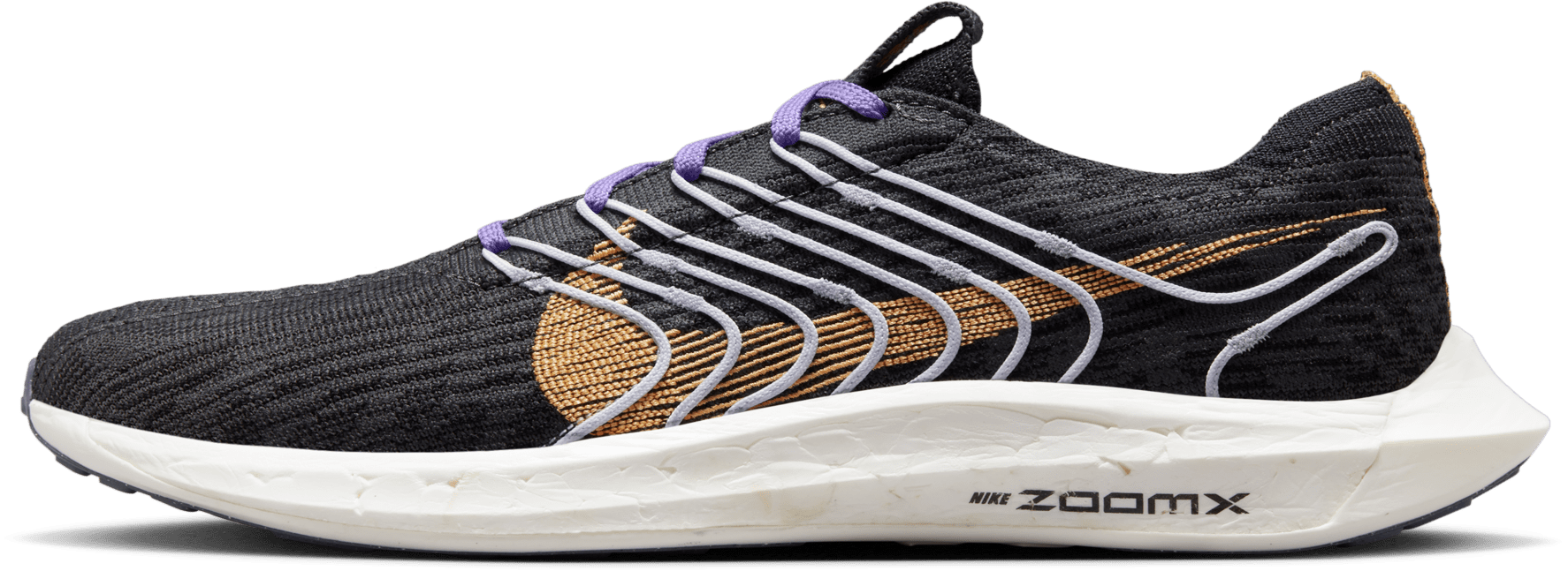 Nike Pegasus Turbo Next Nature Black Cave Purple Peach Cream (W)