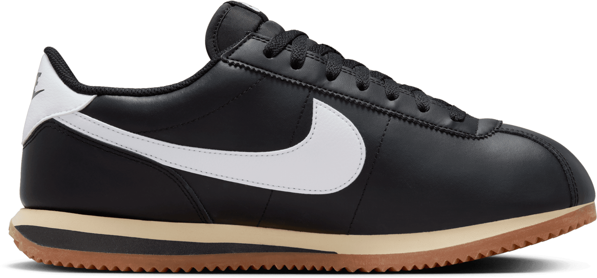 Nike Cortez Black Gum Medium Brown Sesame White