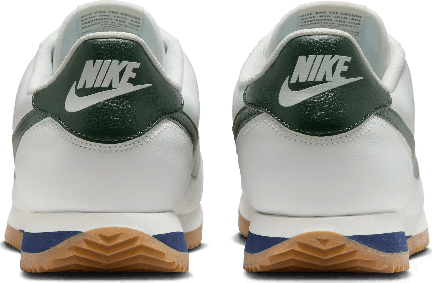 Nike Cortez Leather Summit White Fir Midnight Navy