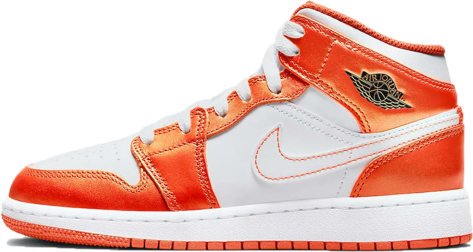 Air Jordan 1 Mid Metallic Orange (GS)