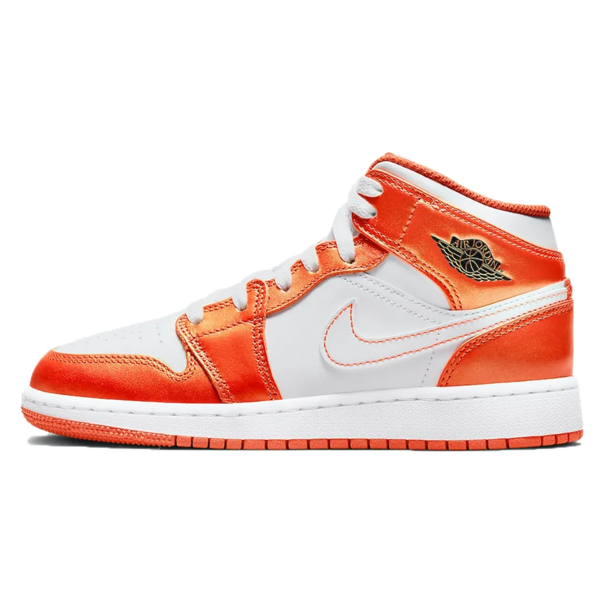 Air Jordan 1 Mid Metallic Orange (GS)