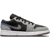 Air Jordan 1 Low SE Crater Grey Black (GS)