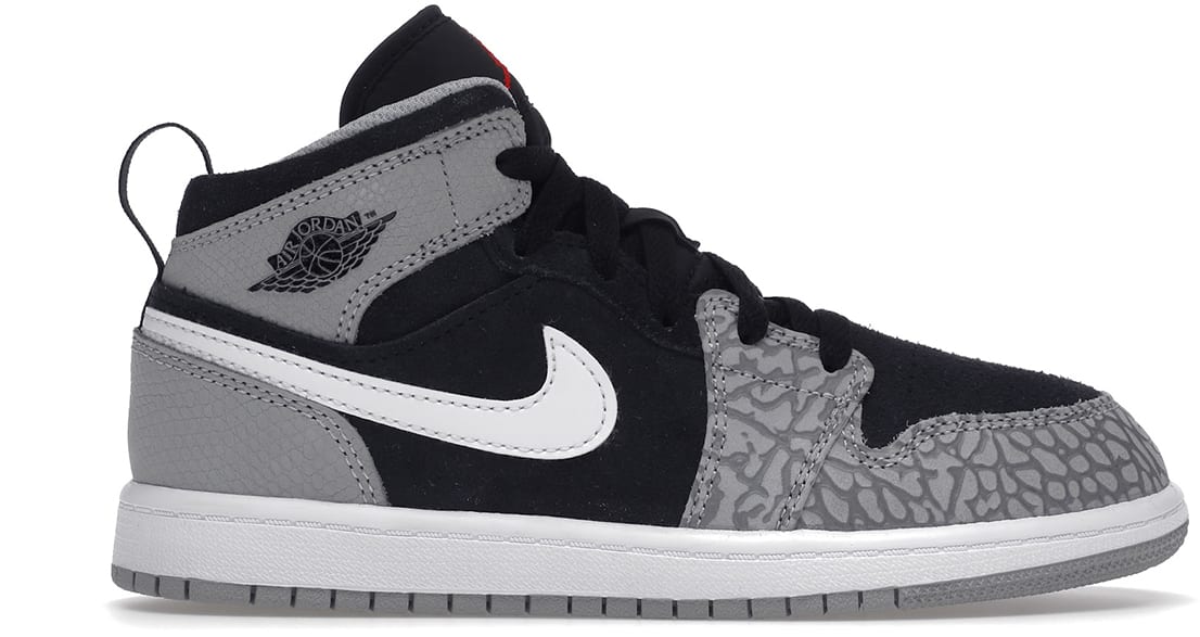 Jordan 1 Mid Elephant Print (PS)