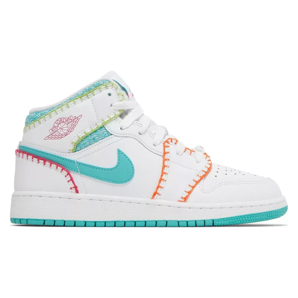 Air Jordan 1 Mid SE GS "Knit"