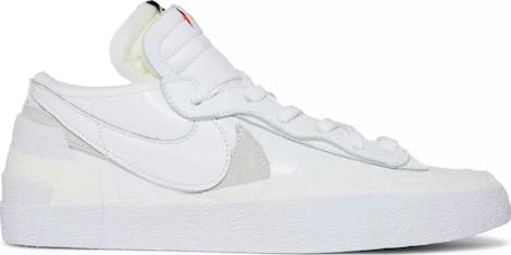 sacai x Nike Blazer Low "White Patent Leather"