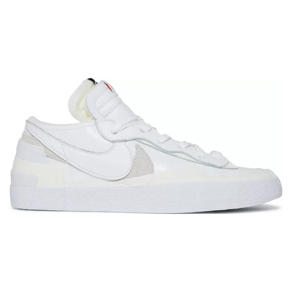 sacai x Nike Blazer Low "White Patent Leather"