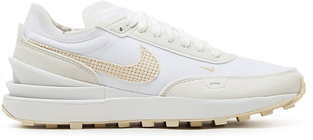 Nike Waffle One Woven Swoosh Fossil (W)