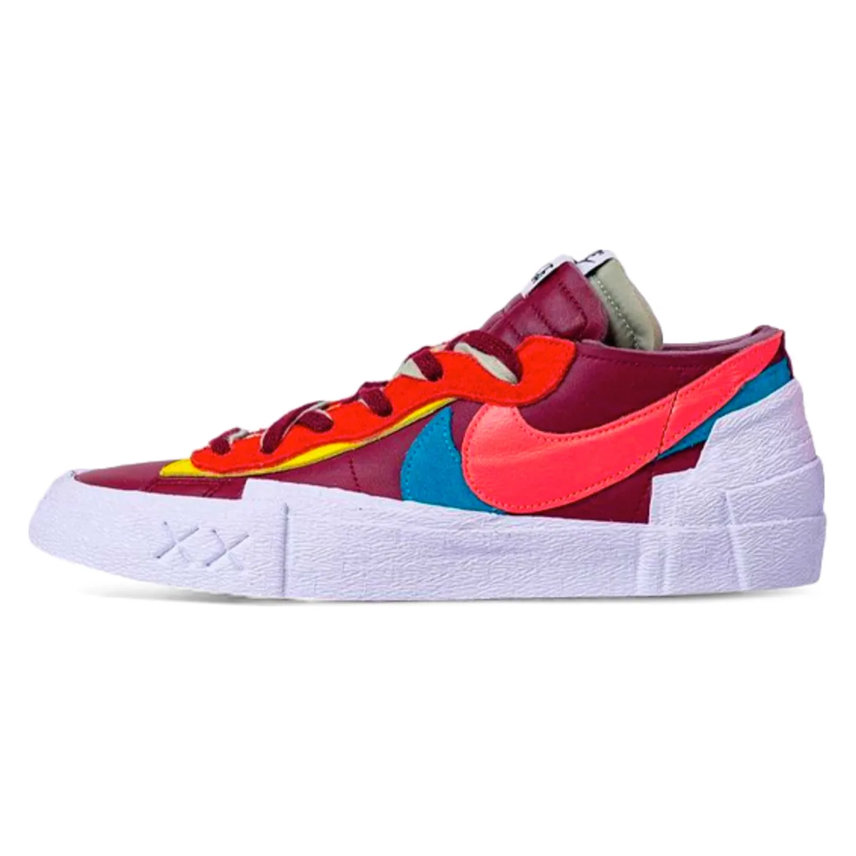 Kaws x Sacai x Nike Blazer Low "Red"
