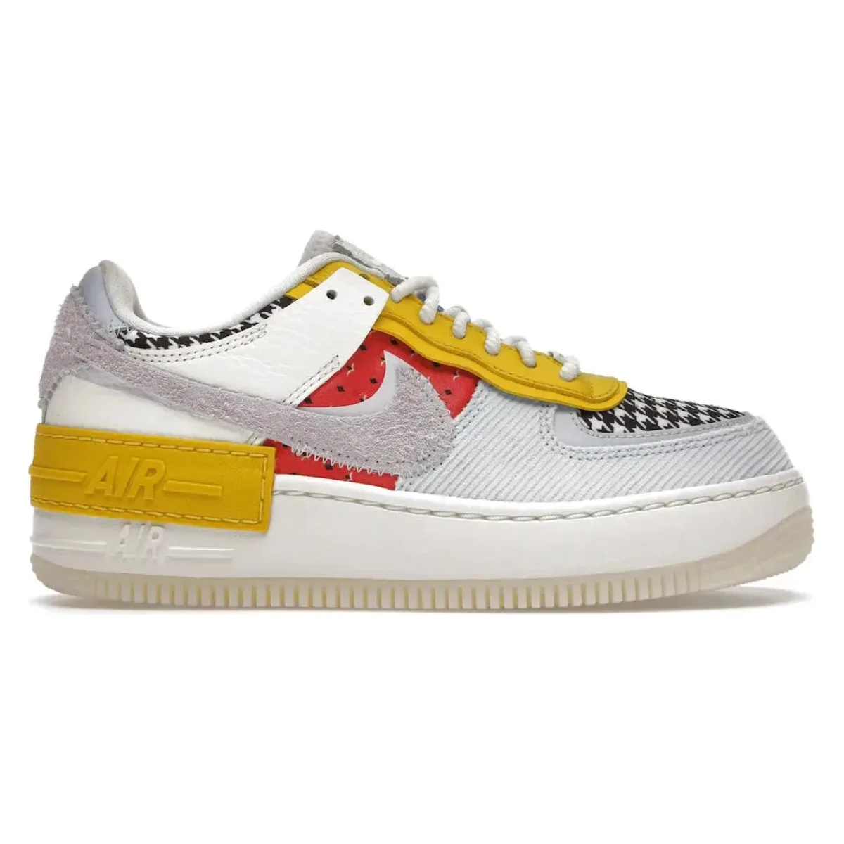 Nike Air Force 1 Low Shadow Multi Print Houndstooth (Women's)