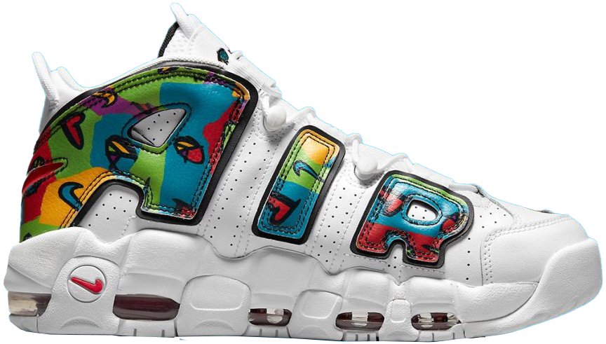 Nike Air More Uptempo "Peace, Love, Swoosh"