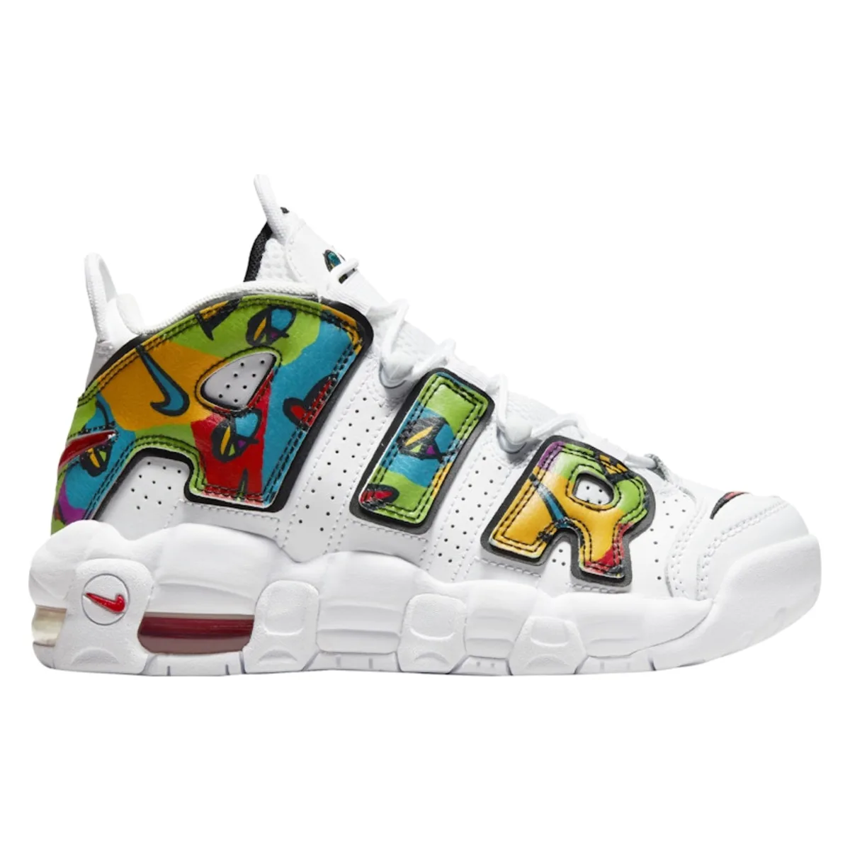 Nike Air More Uptempo Peace, Love, Swoosh (GS)