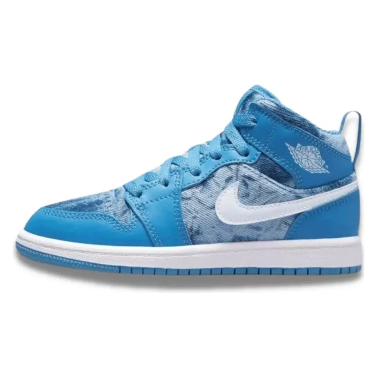 Jordan 1 Mid Washed Denim (GS)
