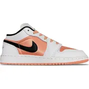 Jordan 1 Low White Light Madder Root (GS)