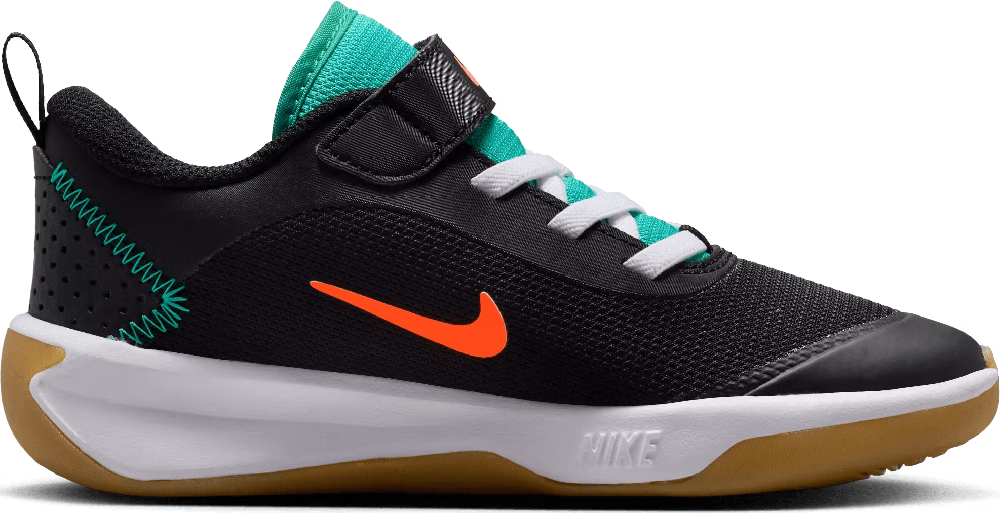 Nike Omni Multi-Court Black Blue Crystal Clear Emerald (PS)