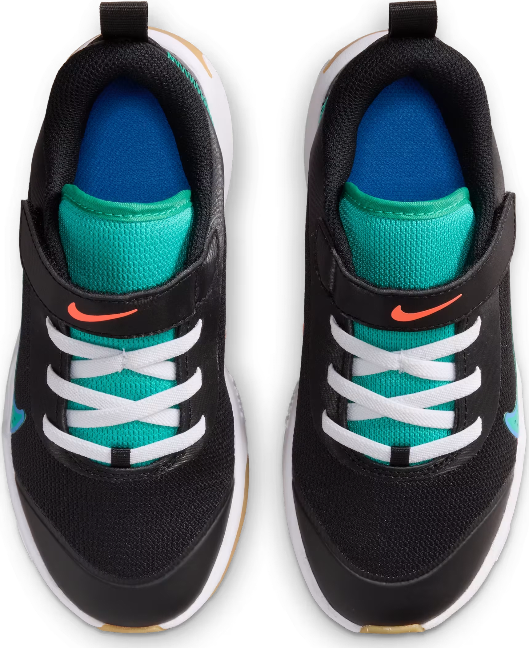 Nike Omni Multi-Court Black Blue Crystal Clear Emerald (PS)