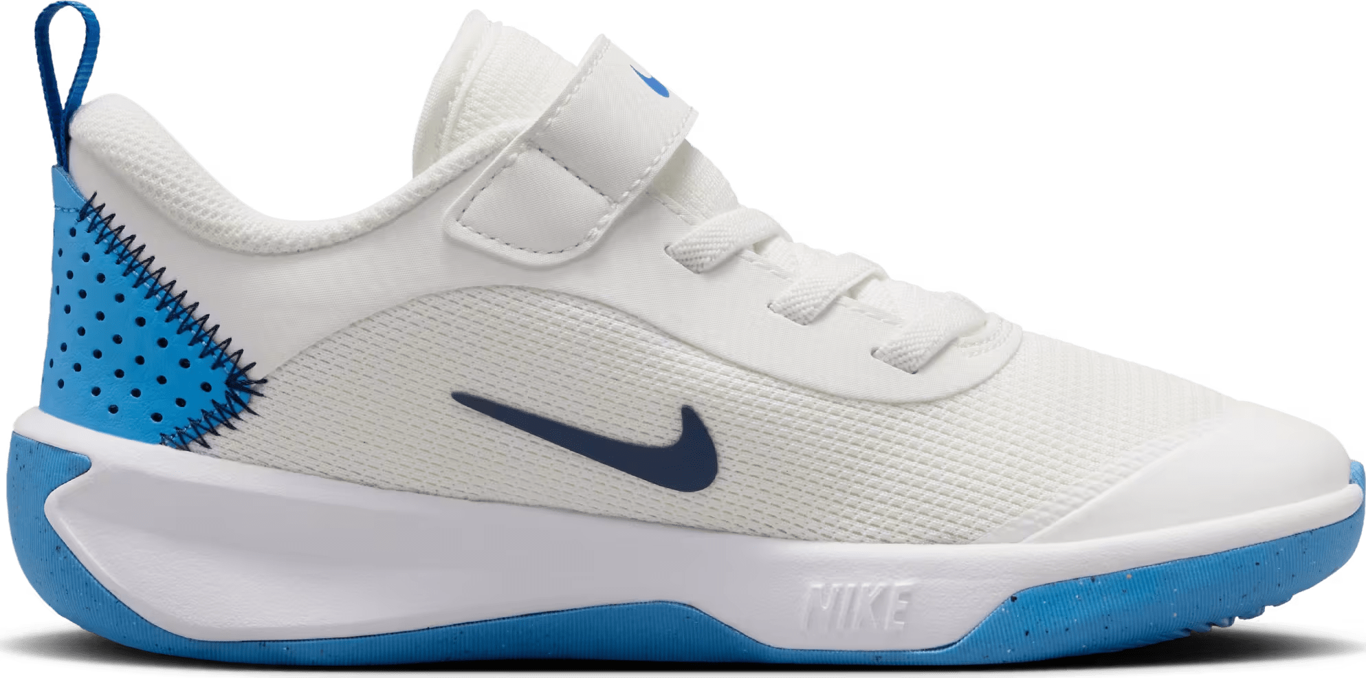 Nike Omni Multi-Court White Navy University Blue (PS)