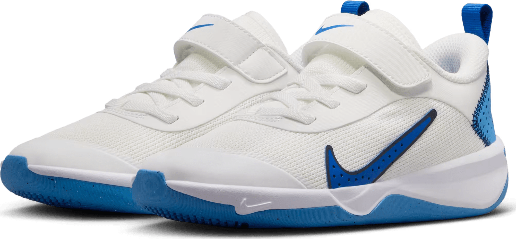 Nike Omni Multi-Court White Navy University Blue (PS)