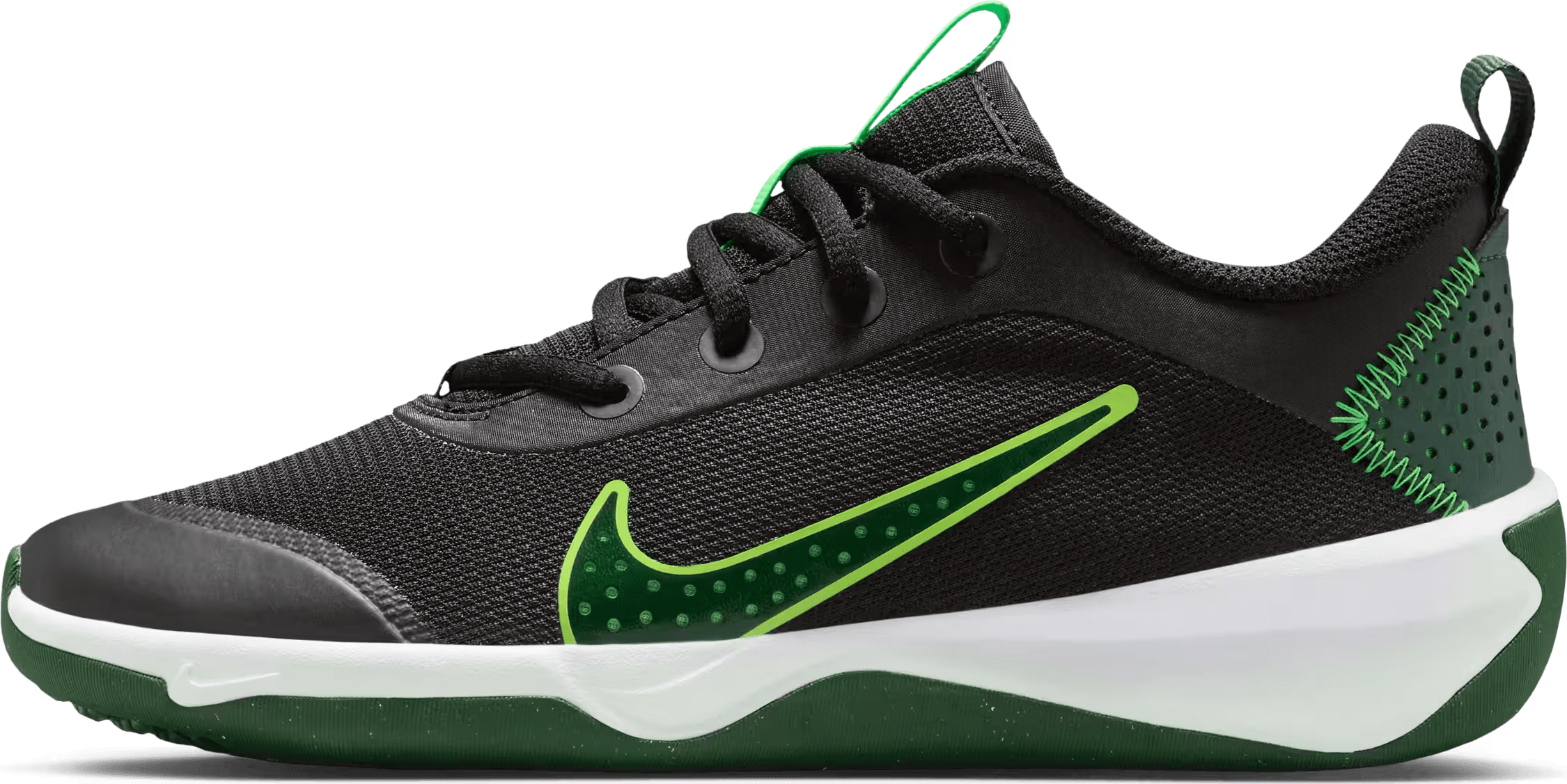 Nike Omni Multi-Court Black Green Strike Fir (GS)