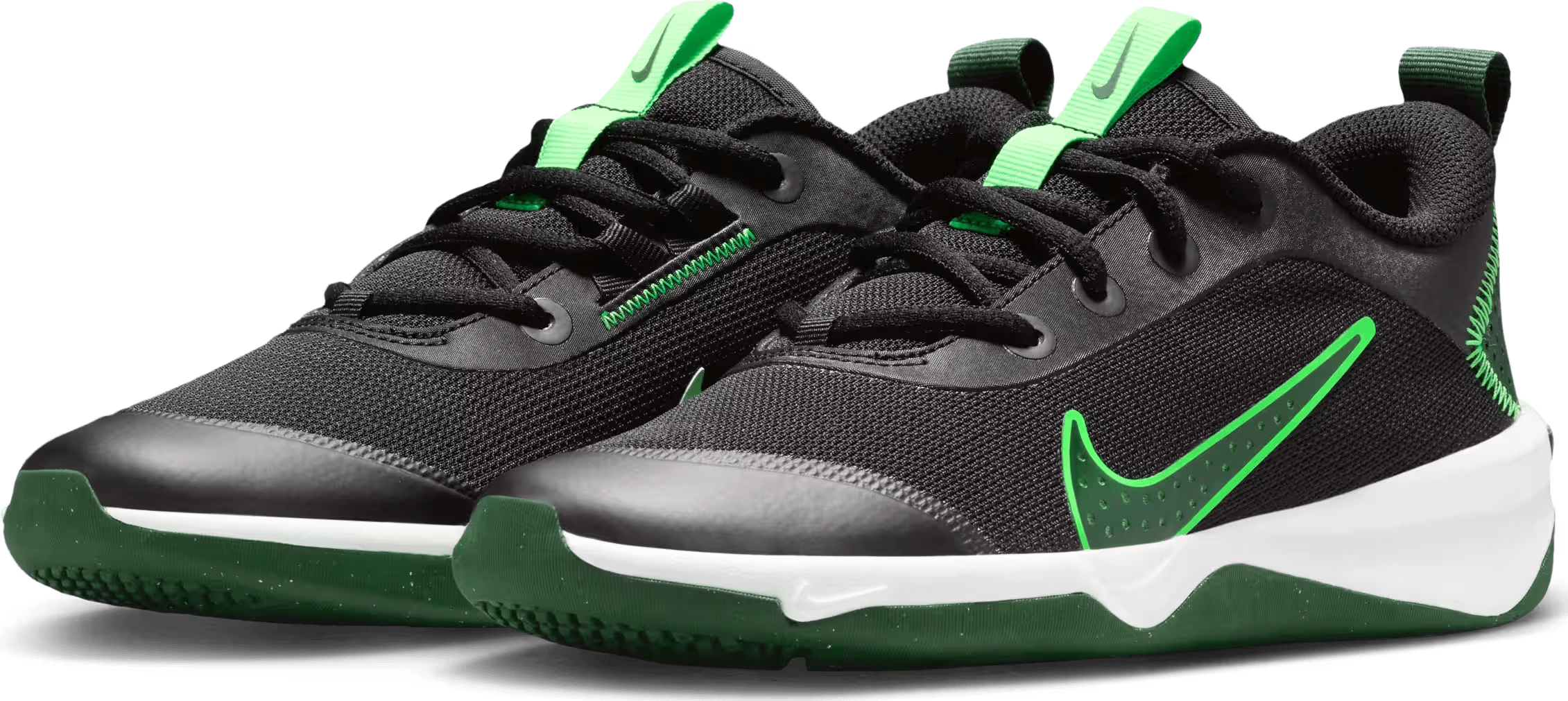 Nike Omni Multi-Court Black Green Strike Fir (GS)