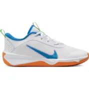 Nike Omni Multi-Court White Vapor Green Total Orange Photo Blue (GS)