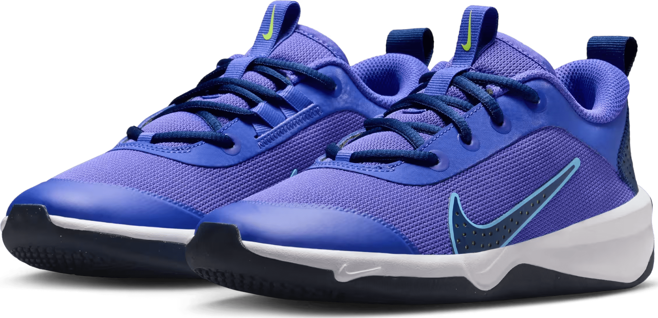 Nike Omni Multi-Court Persian Violet Blue Void Volt University Blue (GS)