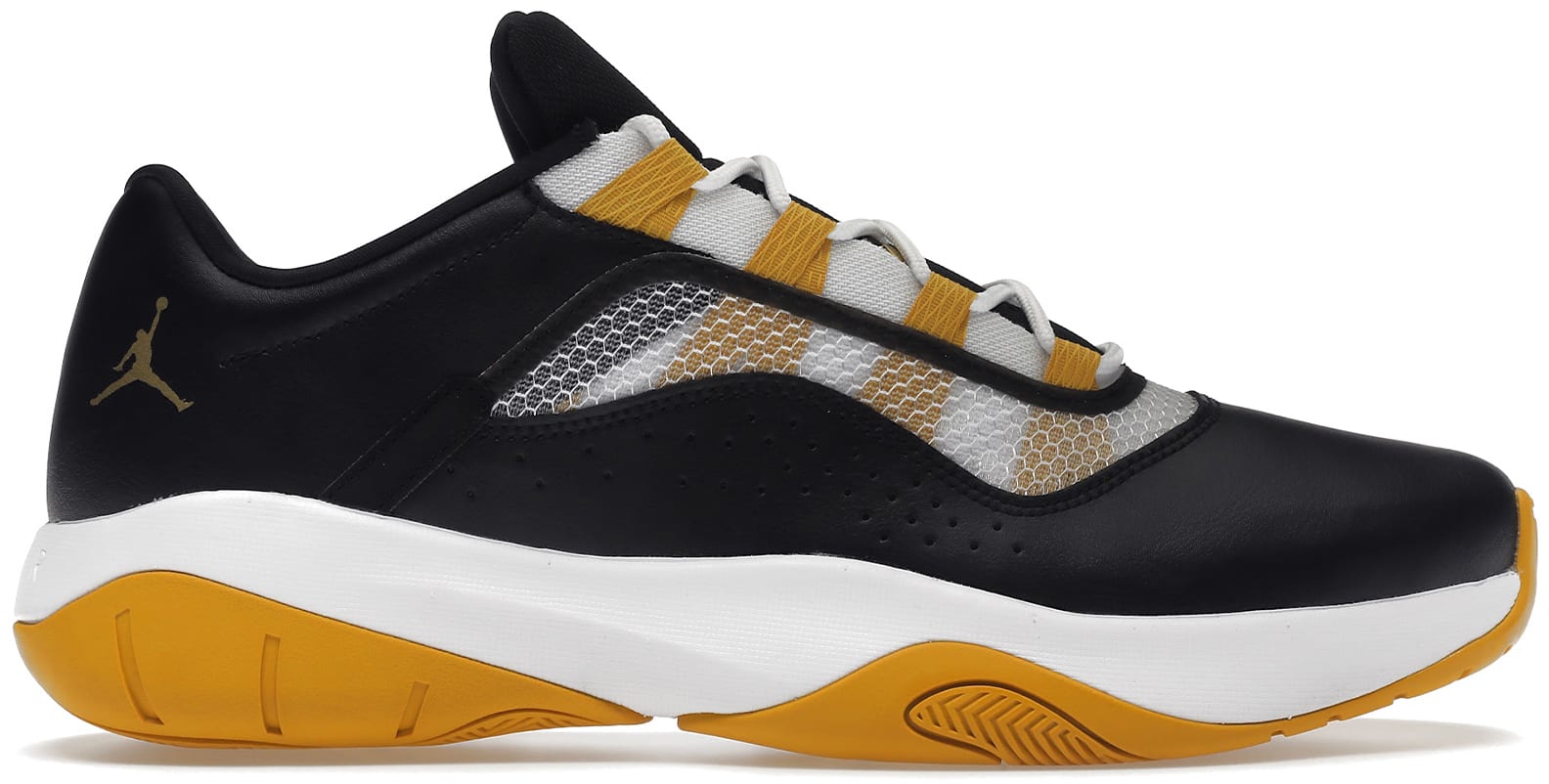 Jordan 11 CMFT Low Black Gold White