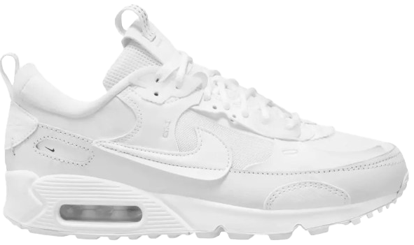 triple white air max 90