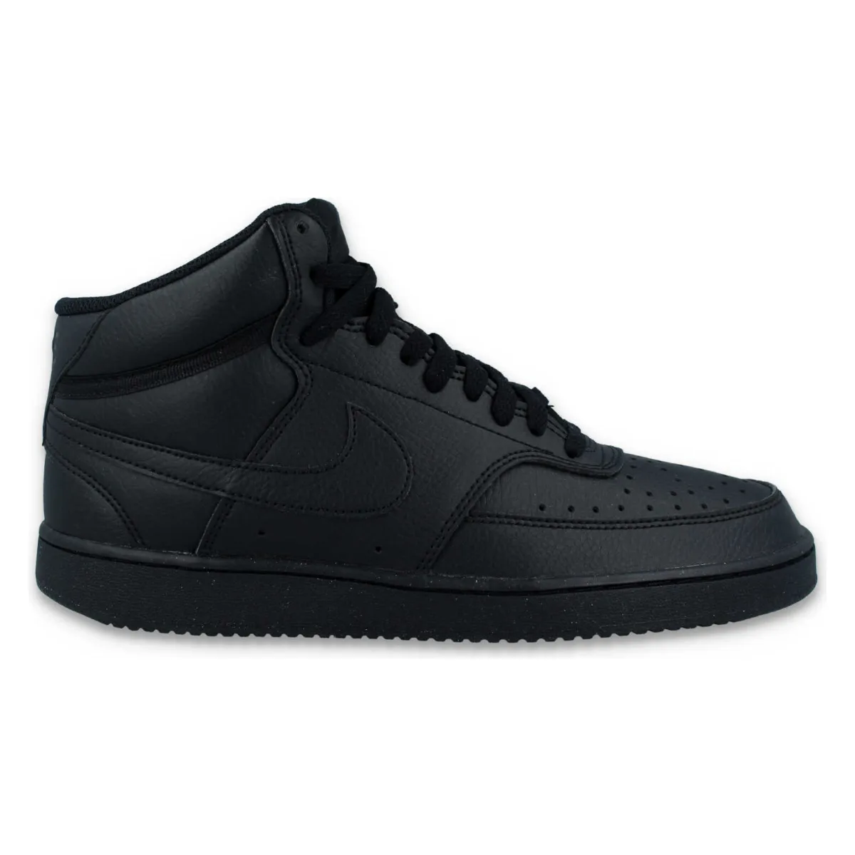 Nike Court Vision Mid Next Nature Triple Black