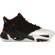 Jordan Max Aura 4 Black Gym Red White