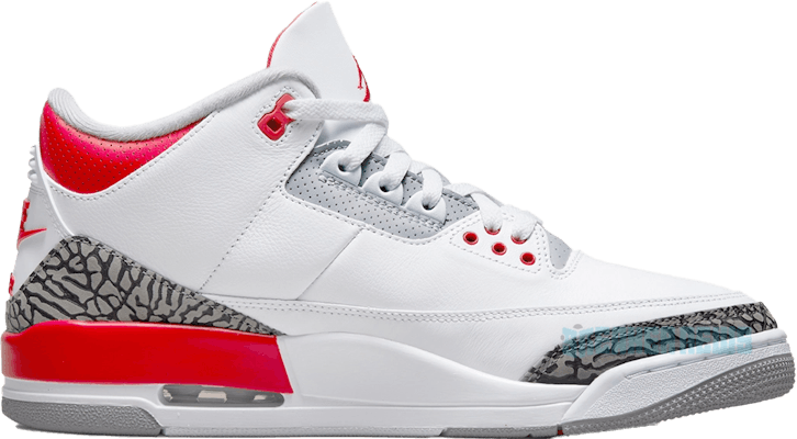 Air Jordan 3 Retro "Fire Red" 2022